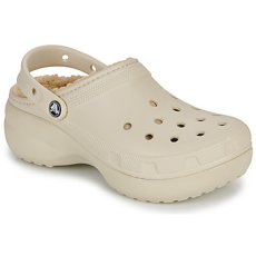 CROCS Klumpák Classic Platform Lined Clog W Bézs 37 / 38