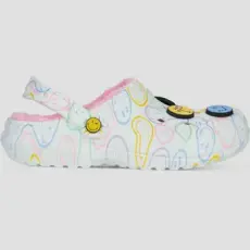 CROCS Klumpák Smiley Classic Lined Clog Fehér 41 / 42