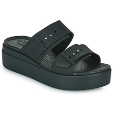 CROCS Papucsok CROCS BROOKLYN SANDAL LOWWDG W Fekete 42 / 43 női papucs