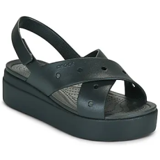 CROCS Szandálok / Saruk BROOKLYN 4U CROSS STRAP SANDAL Fekete 39 / 40