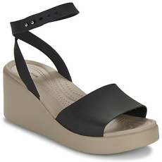 CROCS Szandálok / Saruk BROOKLYN WEDGE Fekete 38 / 39
