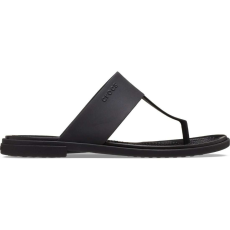 CROCS Tulum Flip 206752-060 női lábujjközös papucs fekete