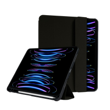 Crong FlexFolio iPad Pro 11" / iPad Air 10.9" Flip tok - Fekete tablet tok