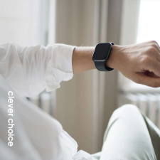Crong folyadékszíj Apple Watchhoz, 38/40/41 mm menta zöld okosóra kellék