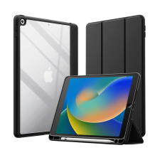 Crong PrimeFolio Apple iPad 10.2 (2019 / 2020 / 2001) Flip tok - Fekete tablet tok