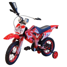 Cross Motor gyerek bicikli , hanghatásokkal , 16" , piros elektromos járgány
