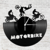 Cross motoros bakelit falióra
