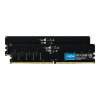 Crucial - DDR5 - kit - 64 GB: 2 x 32 GB - DIMM 288-pin - 5600 MHz / PC5-44800 - unbuffered (CT2K32G56C46U5)
