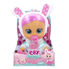 Cry Babies Baba - Dressy Coney #fehér-rózsaszín baba