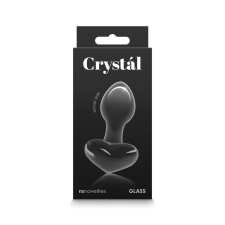 Crystal - Heart - Black műpénisz, dildó