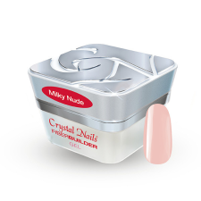 Crystal Nails - FIBER BUILDER GEL - MILKY NUDE - 15ML fényzselé