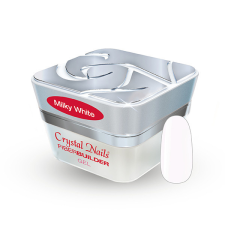 Crystal Nails - FIBER BUILDER GEL - MILKY WHITE - 15ML fényzselé