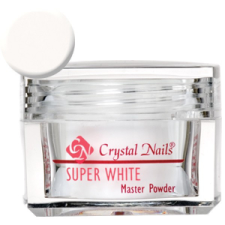Crystal Nails - Master - Super White - Porcelánpor - 17gr - THF porcelánpor
