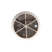 Crystal Nails - METÁL KÖRÖMGYÖNGY KÉSZLET - metal dark silver körömdíszítő