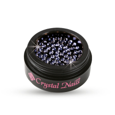 Crystal Nails - NOVA CRYSTALS STRASSZKŐ - darkBlue 100db SS3 körömdíszítő