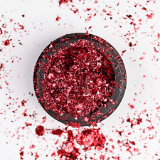 Crystal Nails - PLATINUM FOIL - Passion red - 3 körömdíszítő