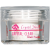 Crystal Nails - Slower - Crystal Clear - Átlátszó - Porcelánpor - 28gr - THF
