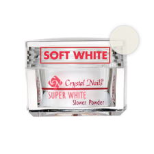 Crystal Nails - Slower - Soft White - Porcelánpor - 17gr - THF porcelánpor