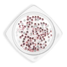 Crystal Strassz - SS3 80+db #26 light rose körömdíszítő