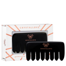 CRYSTALLOVE Obsidian Comb Fésű fésű
