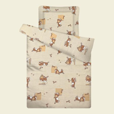  Csacsis bézs ovis paplan párna szett lakástextília