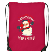  Csak egy dolgot várok a karácsonyban V3 - Sport táska piros tornazsák
