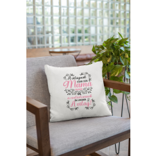  Csak egy mama vagyok fehér párna egyedi ajándék