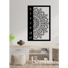 Csakra-Mandala falikép fából ajándéktárgy