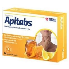 Család Egészsége Apitabs, 24 szopogató tabletta vitamin és táplálékkiegészítő