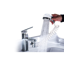  Csapra szerelhető tusolófej fürdőkádhoz és mosdókagylóhoz csaptelep