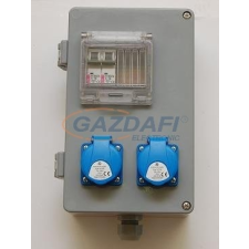 Csatári Plast CSATÁRI PLAST CSE 002 2x230V+km Elosztószekrény, 160x260x90mm villanyszerelés