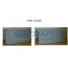 Csatári Plast CSATÁRI PLAST CSP122209 poliészter doboz, üres, 120x220x90mm, IP 65 fekete, halogénmentes villanyszerelés