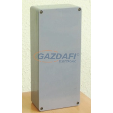 Csatári Plast CSATÁRI PLAST CSP163609 poliészter doboz, üres, 160x360x90mm, IP 65, szürke, halogénmentes villanyszerelés