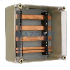 Csatári Plast CSATÁRI PLAST PVT 3030 GS5 250A 5 sines sínszekrény, 300x300x170mm villanyszerelés
