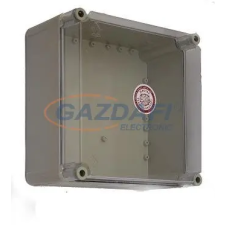 Csatári Plast CSATÁRI PLAST PVT 3030ÁF üres doboz, átlátszó fedél, 300x300x170mm villanyszerelés