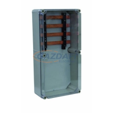 Csatári Plast CSATÁRI PLAST PVT 3060 FO GS4 250A 4 sines sínszekrény, 300x600x170mm villanyszerelés