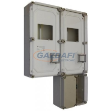 Csatári Plast CSATÁRI PLAST PVT 6060Á-VKF 2x1F + vezérlő + káb.fog., 600x900x170mm villanyszerelés