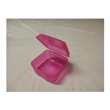  Csatos műanyag doboz 0,8 liter, pink (2350) konyhai eszköz