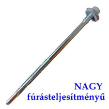 Csavar Szendvicspanel csavar 6,3 / 5,5x180 nagy fúrásteljesítményű EPDM alátéttel barkácsolás, csiszolás, rögzítés