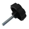 Csavarda Műanyag Marokcsavar Fix FM/40 M6x50 Fekete FM40/M6X50F