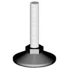 Csavarda Műanyag Szintező Csavar K40/M8x40mm Fek barkácsolás, csiszolás, rögzítés