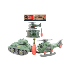  Csavarhúzós tank és helikopter fiúk számára barkácsolás, építés