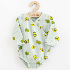 Csecsemő muszlin patentos body New Baby Avocado, vel. 86 (12-18 h) kombidressz, body