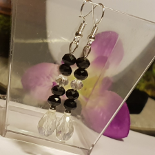  Csehkristály fülbevaló /6/ fülbevaló