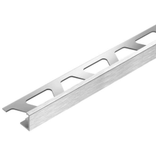  Csempeélvédő ALU Q Polir 12mm vég.sarok élvédő, sín, szegélyelem