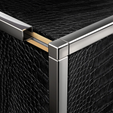  Csempeélvédő RM Q 9mm Végelem kocka NOX élvédő, sín, szegélyelem