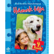 Csengőkert Kft. Bogos Katalin - Házunk tája + 4 puzzle gyermek- és ifjúsági könyv