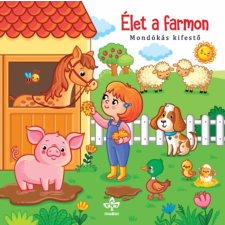 Csengőkert Kiadó Élet a farmon - Mondókás kifestő kreatív és készségfejlesztő
