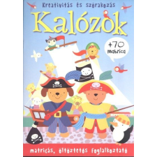 CSENGŐKERT KIADÓ / ZAGORA BOGOS KATALIN: KALÓZOK /MATRICÁS, ÖLTÖZTETŐS FOGLALKOZTATÓ +70 MATRICA gyermek- és ifjúsági könyv