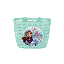 CSEPEL Disney Frozen műanyag kosár gyerek kerékpárra, műanyag, türkiz kerékpár és kerékpáros felszerelés